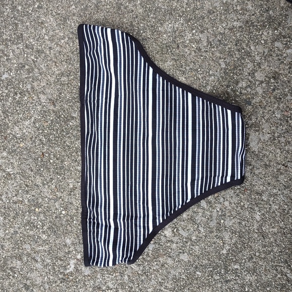 New Striped Ribbed Lightweight Cotton Cheeky Cheekini Stretchy Undies Panties - Picture 6 of 6